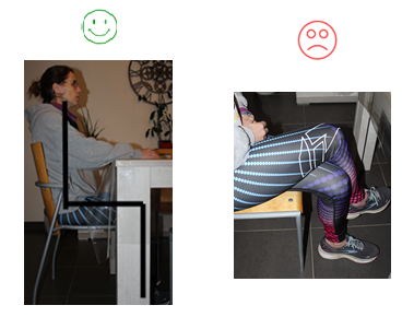 les bons gestes pour un dos solide et posture assis