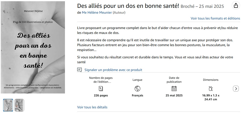 Livres et méthodes: Des alliés pour un dos en bonne santé!