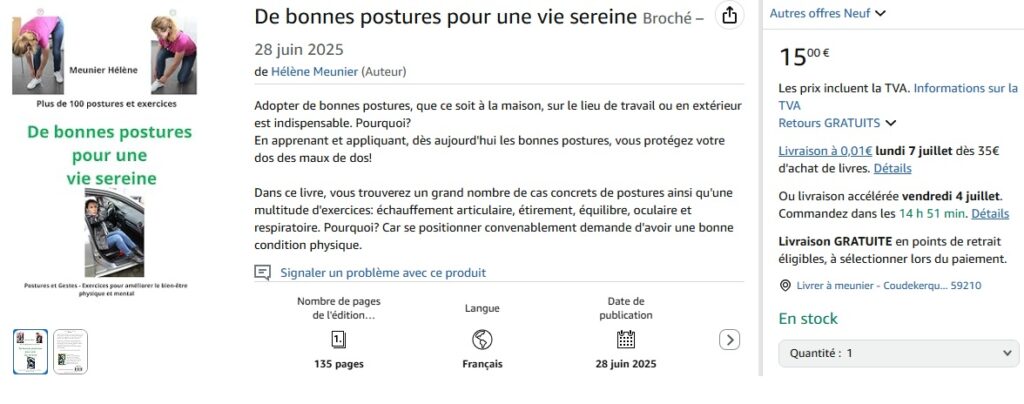 couverture livre sur amazon
