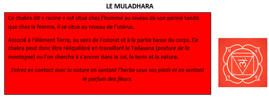 chakra muladhara